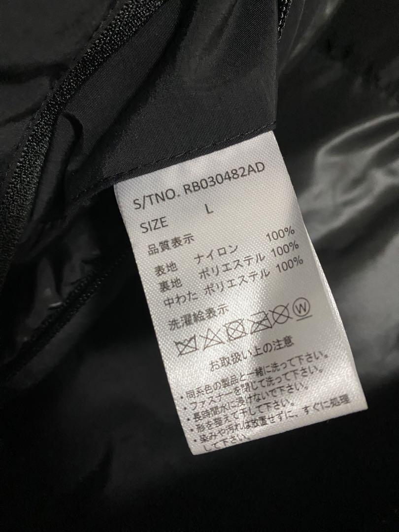 極美品レイジブルーAIRTHERMAL/高機能中綿切り替えマウンテンパーカー