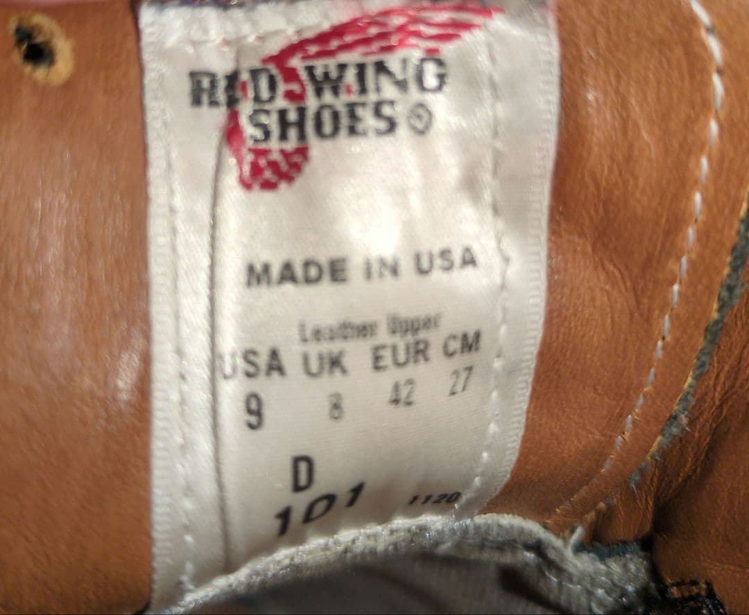 レッドウィング ポストマン US9 レッドウィング ポストマン US9