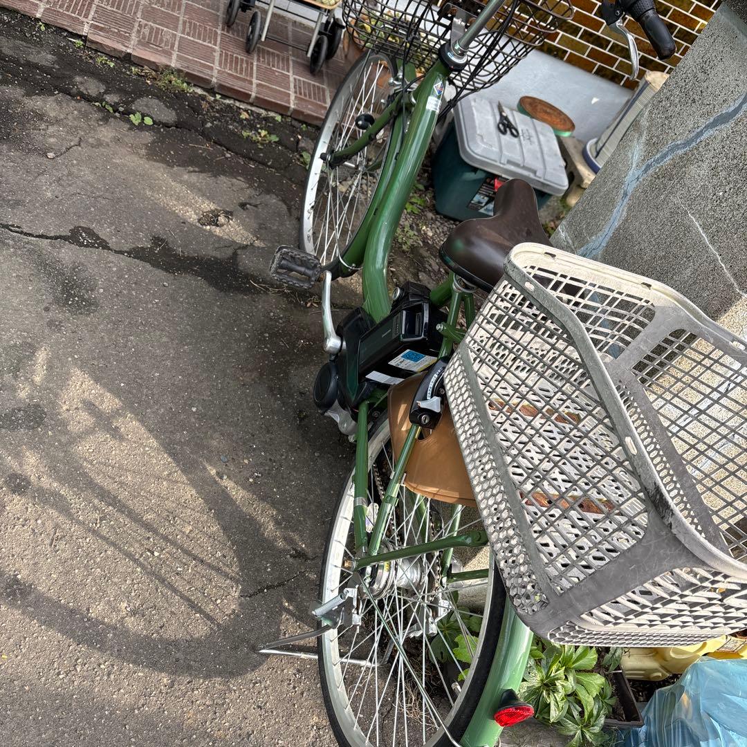 BRIDGESTONE 電動アシスト自転車 グリーン 配送不可 BRIGHTFACE_UK