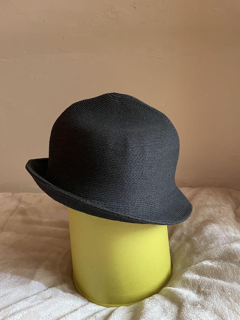 sou sou 備前笠　ハット　傾衣　墨黒　黒　ブラック　帽子　新品　未使用