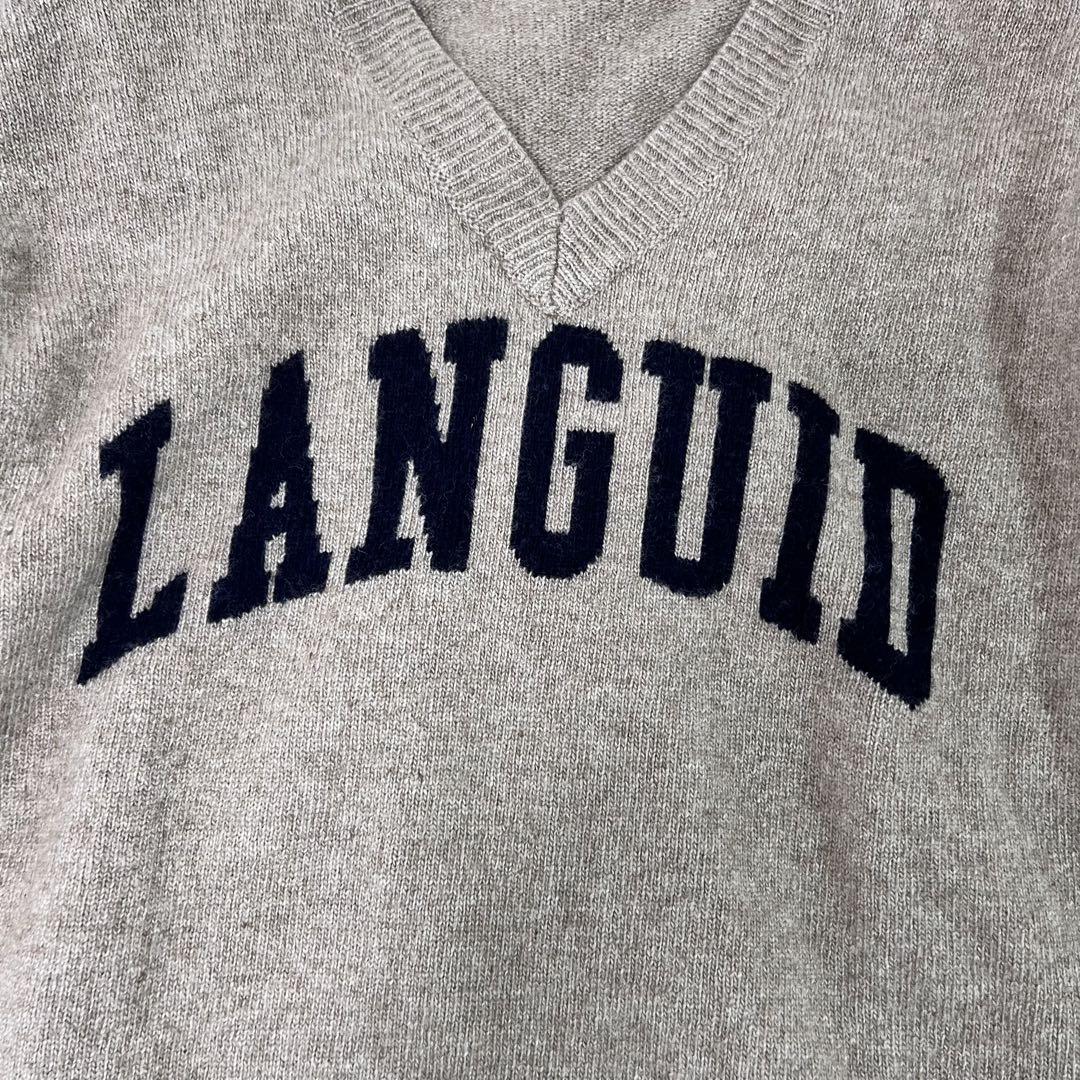 Maik！極美品！plage♡LANGUID logo ニット
