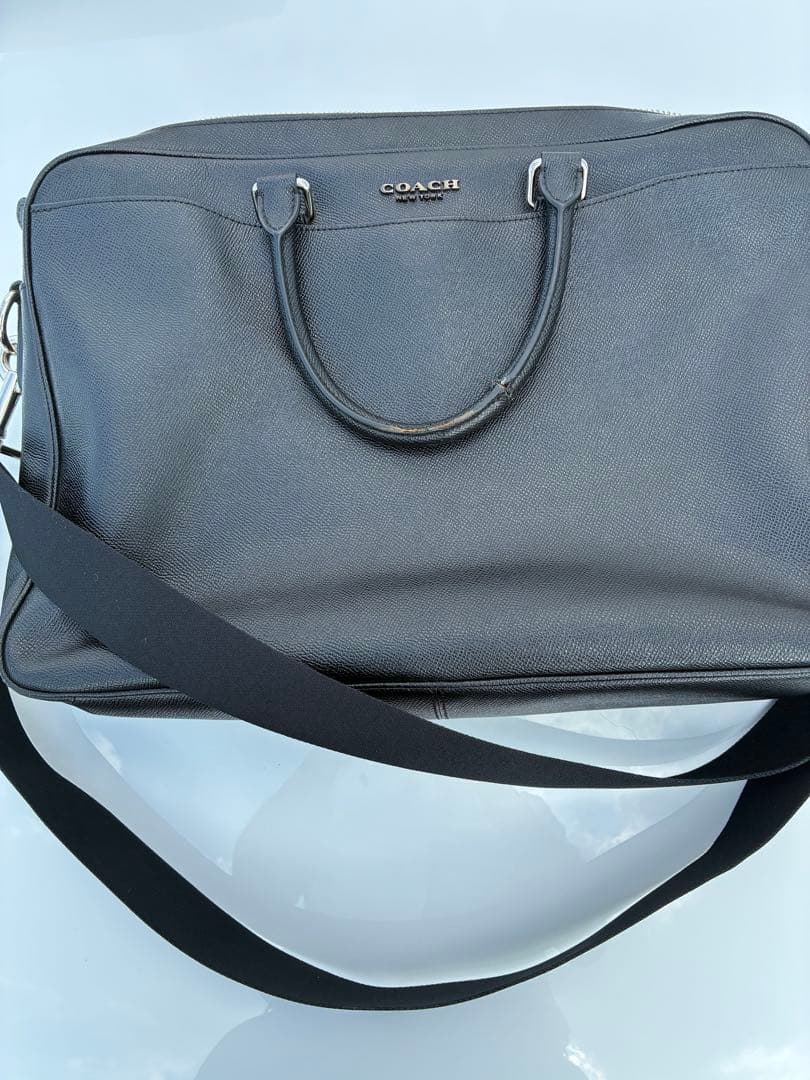 COACH コーチ レザービジネスバッグ