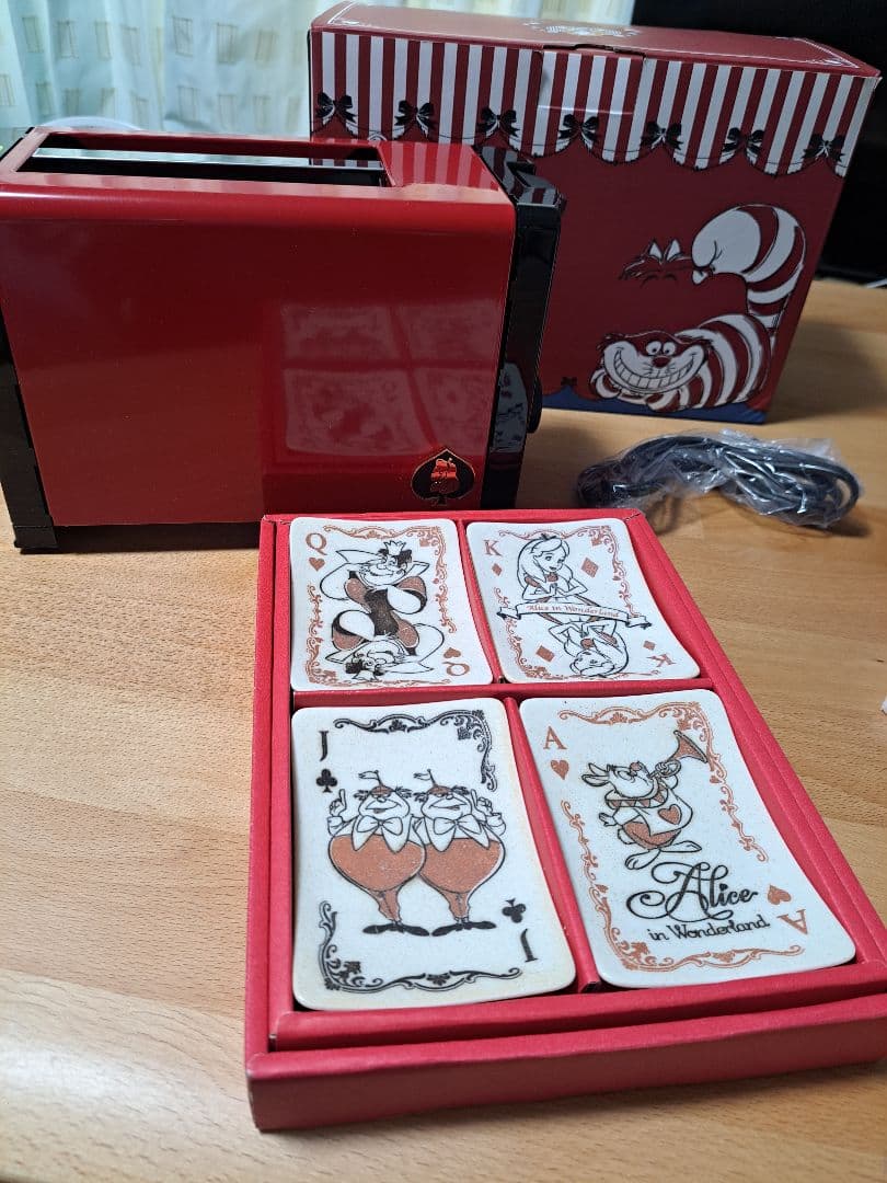 ふしぎの国のアリス　ポップアップ　トースター　プレートセット　ディズニーストア