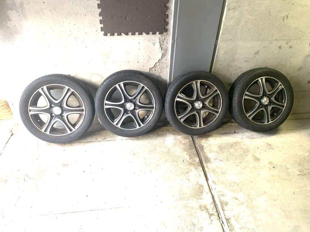 165/55/14 4穴 軽自動車 ルークス使用