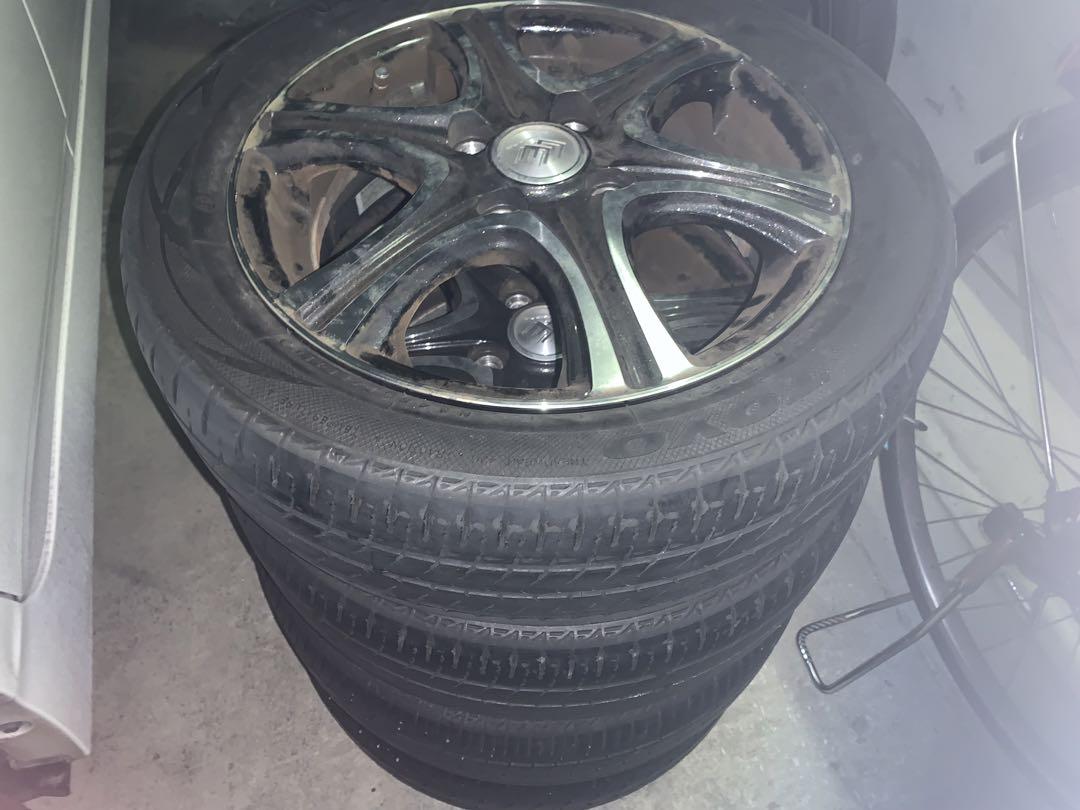 165/55/14 4穴 軽自動車 ルークス使用