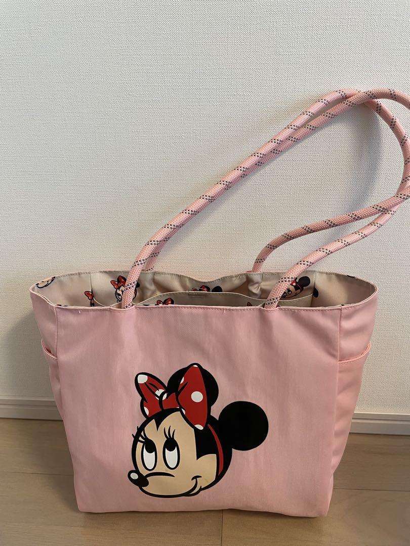 wcj ミニーちゃん　撥水　トートバッグ