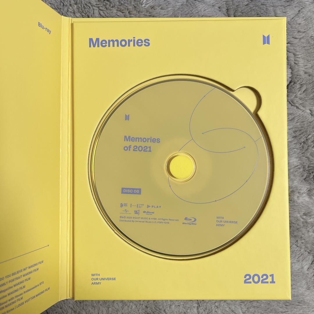 BTS Memories of 2021 Blu-ray トレカ グク