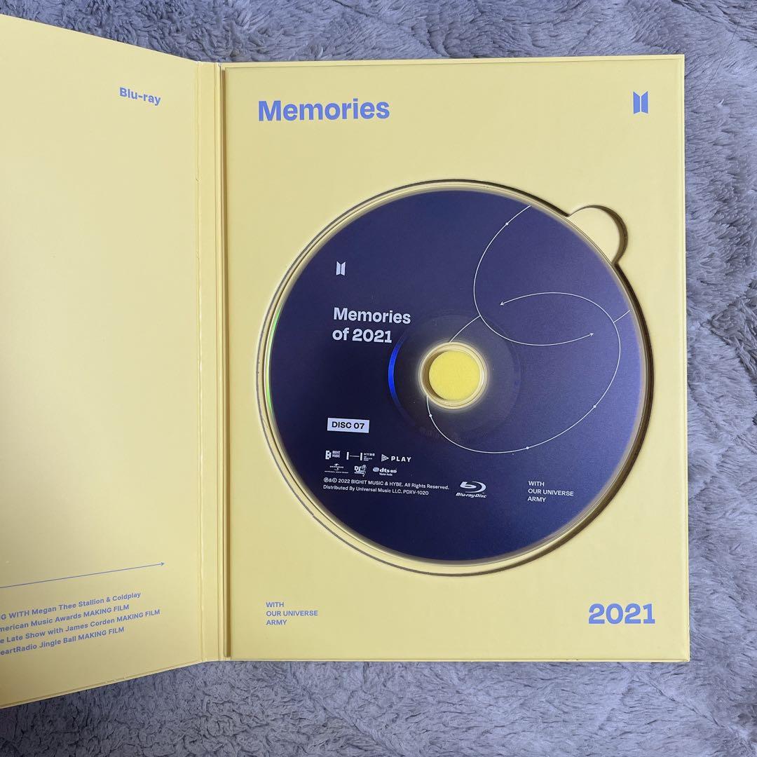 BTS Memories of 2021 Blu-ray トレカ グク
