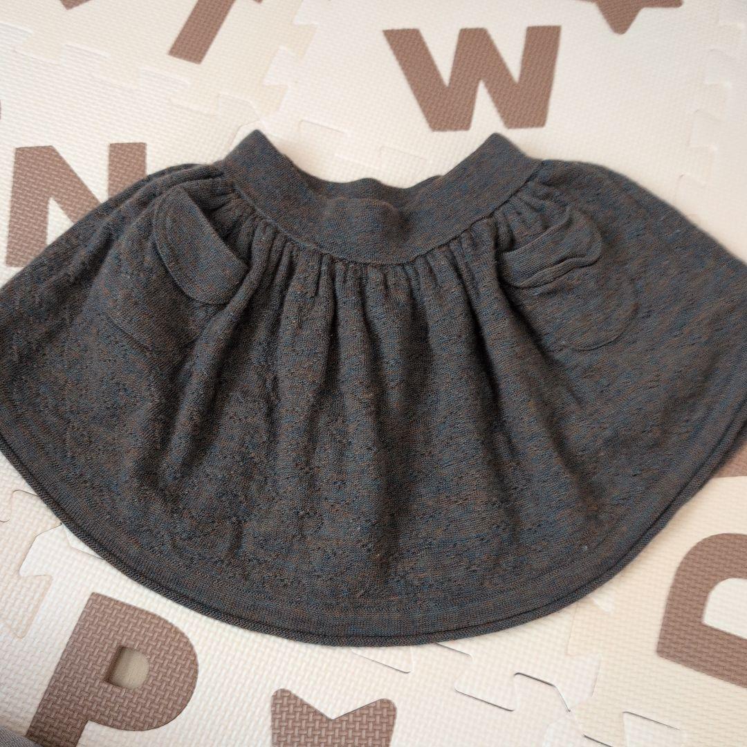 SOORP LOOM　スカート4y　2021aw Norma Skirt