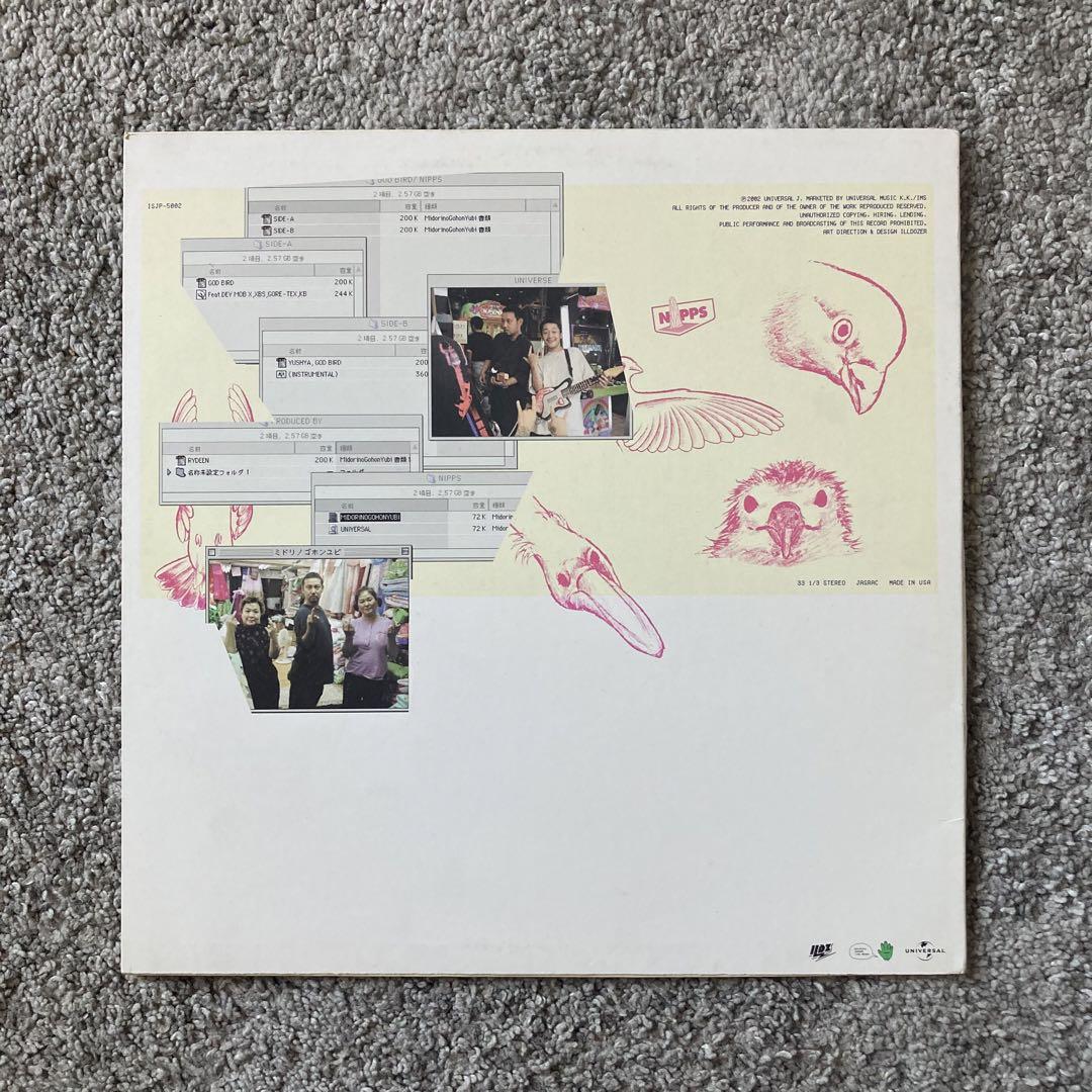アナログ 2002 NIPPS God Bird 12inch 程度EX