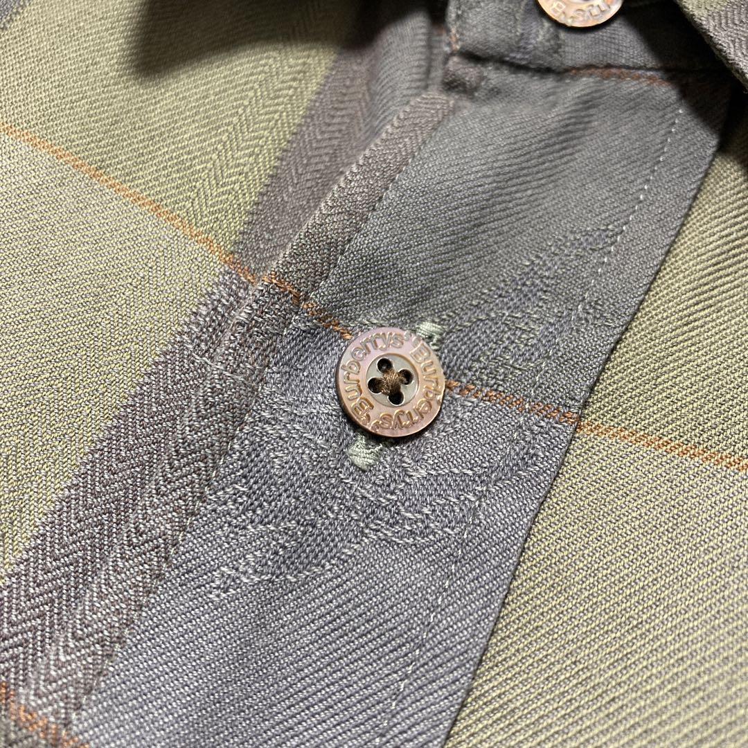 品質検査済 Burberrysバーバリーズ チェック柄 ヴィンテージ ホース総柄 トップス
