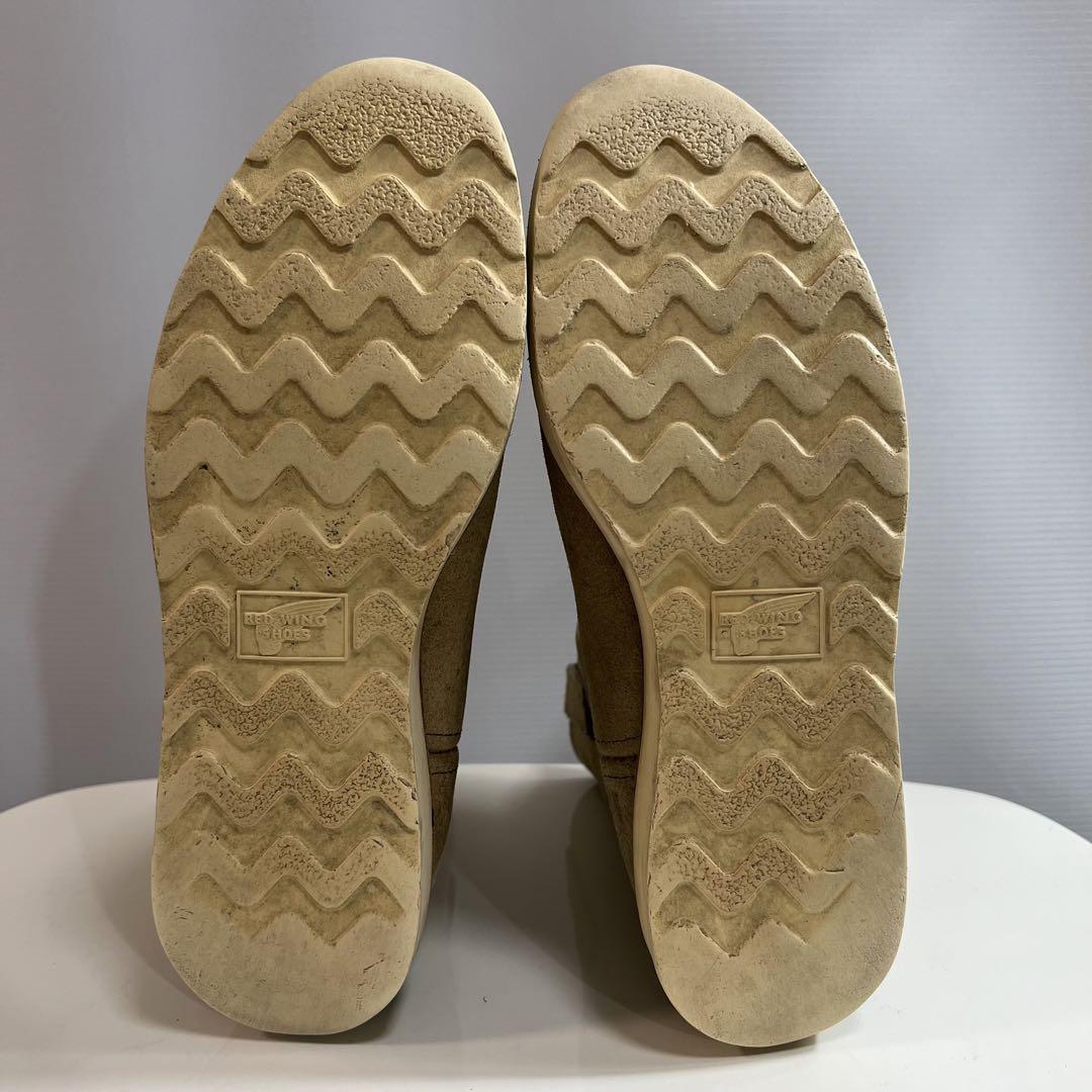 REDWING 8168 ペコスブーツ 刺繍 羽タグ スエード USA 27.5