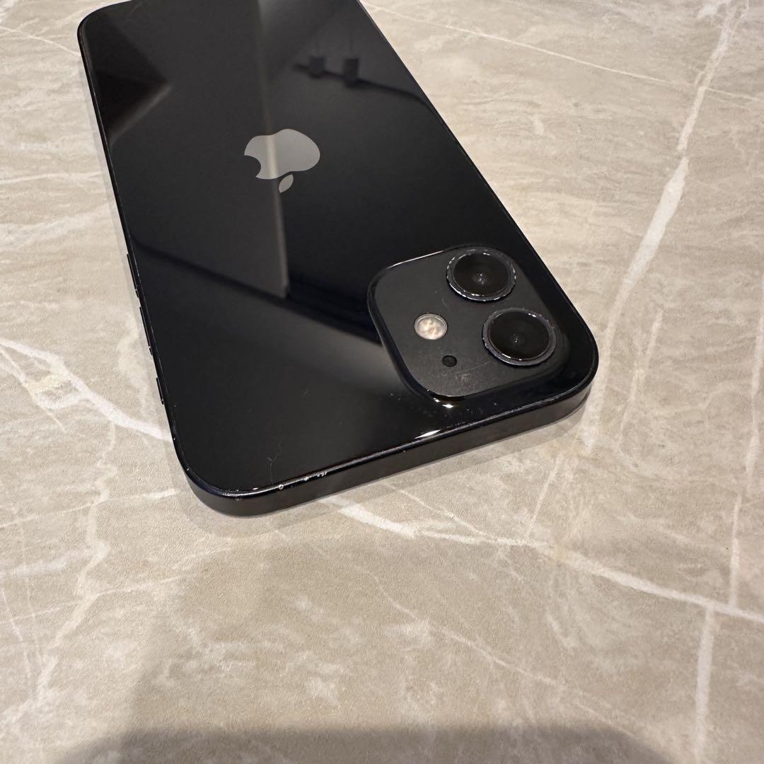 iPhone12 mini/SIMフリー/ブラック/128GB/バッテリー77% iPhone 12 mini 128GB ブラック バッテリー最大容量85