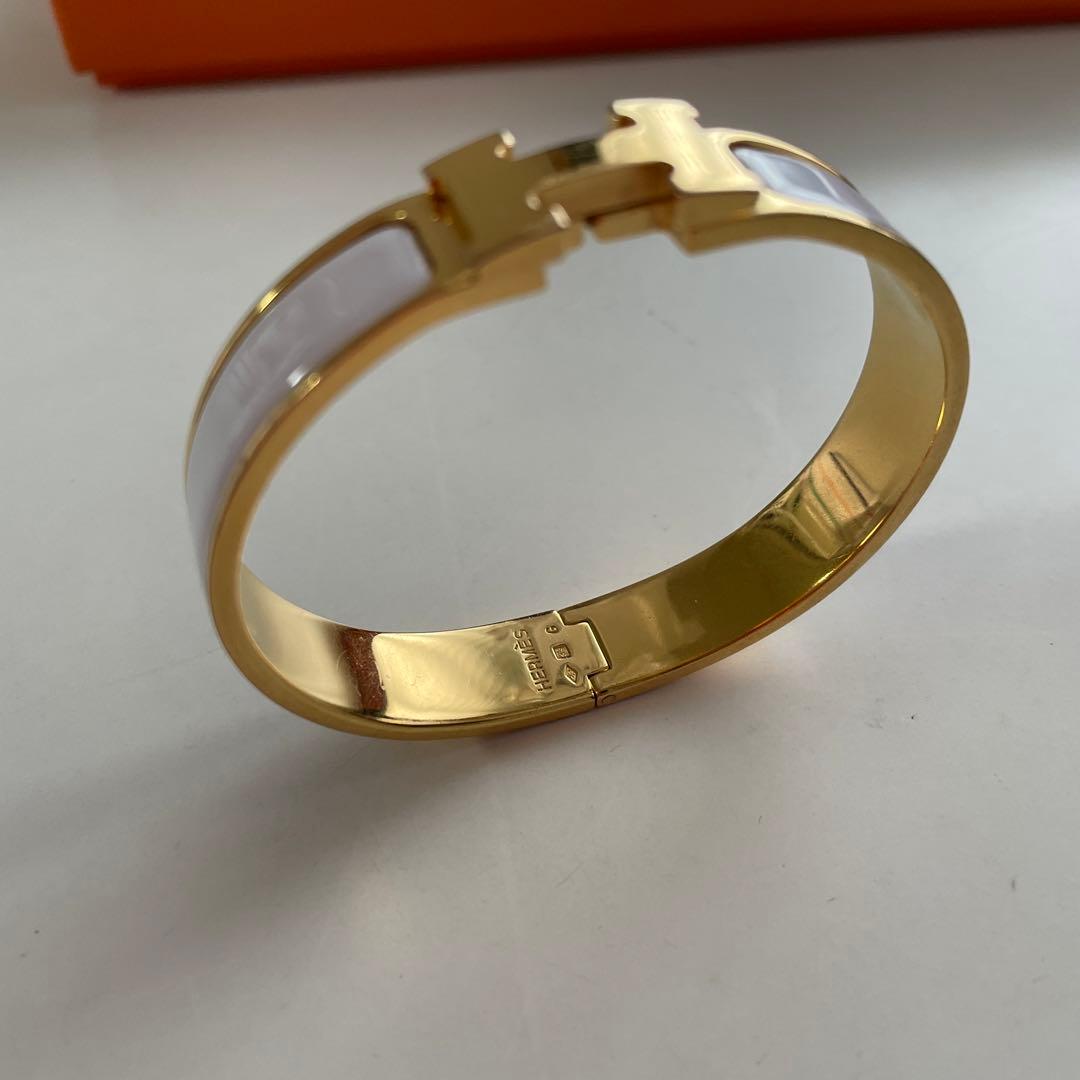 HERMES クリックh ゴールド ホワイト HERMES クリックh ゴールド ホワイト