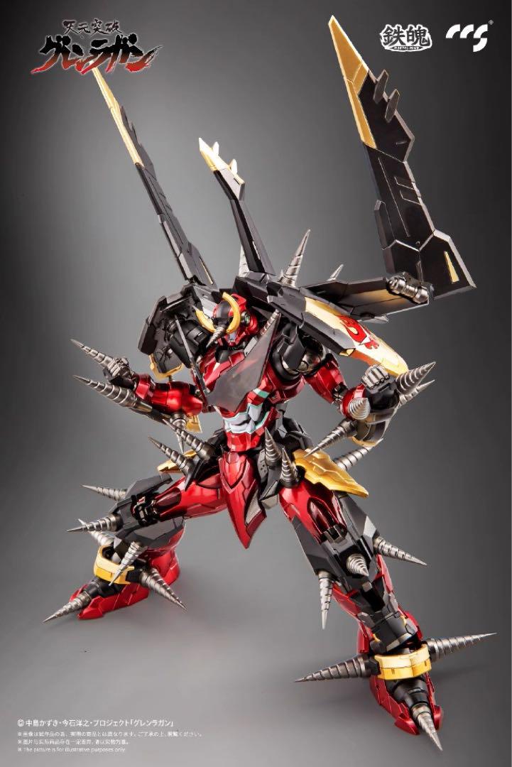 CCSTOYS 天元突破グレンラガン グレンラガン 合金可動フィギュア 再販分