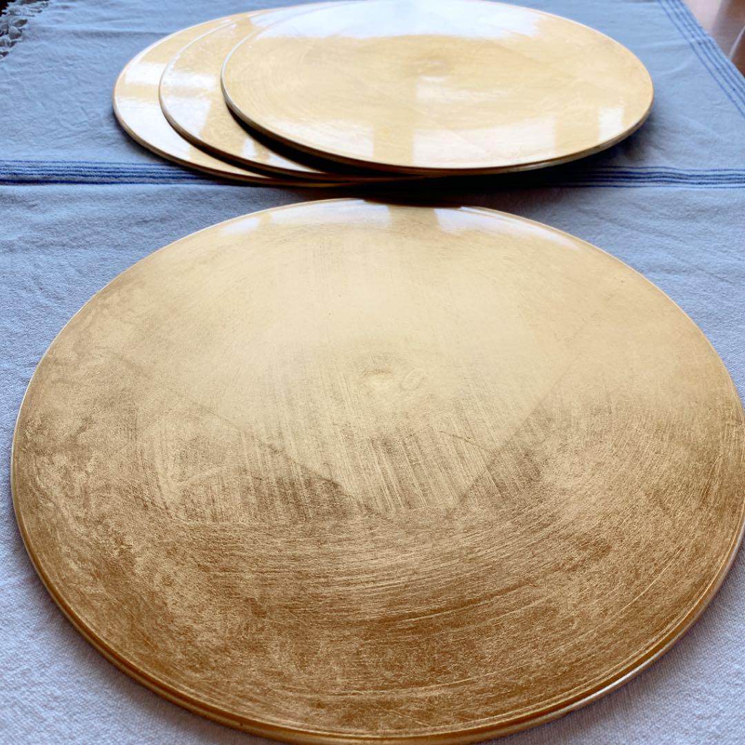 MS Placemats gold 4枚セット