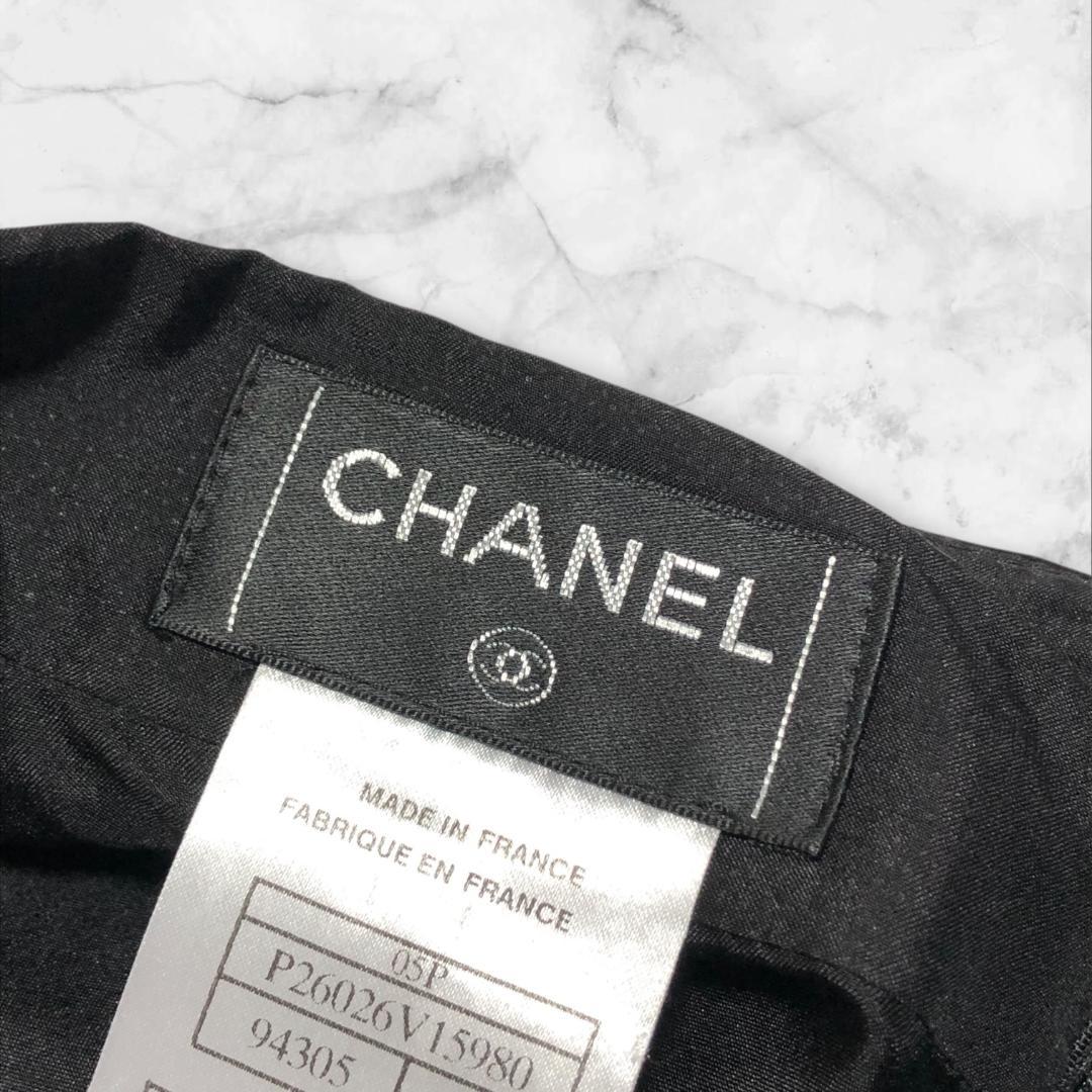 シャネル CHANEL スカート ココマーク P26026 サイズ38 シルク