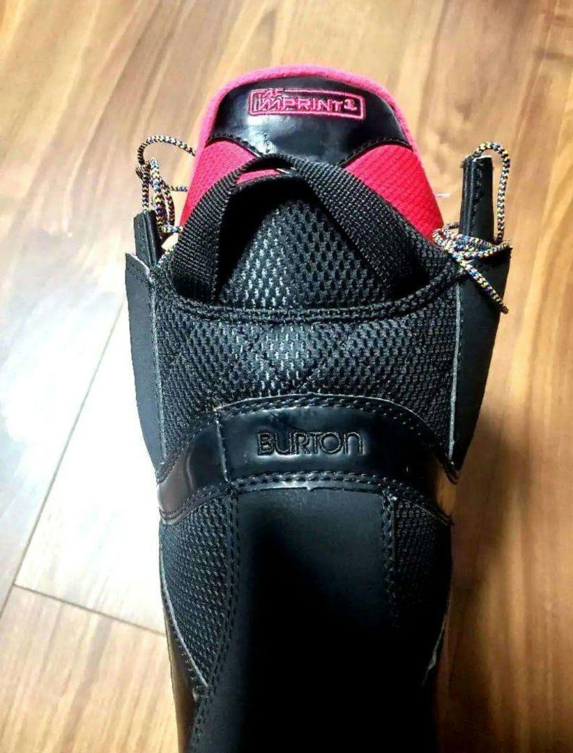 BURTONバートン23 cm スノーボードブーツ 黒ピンク