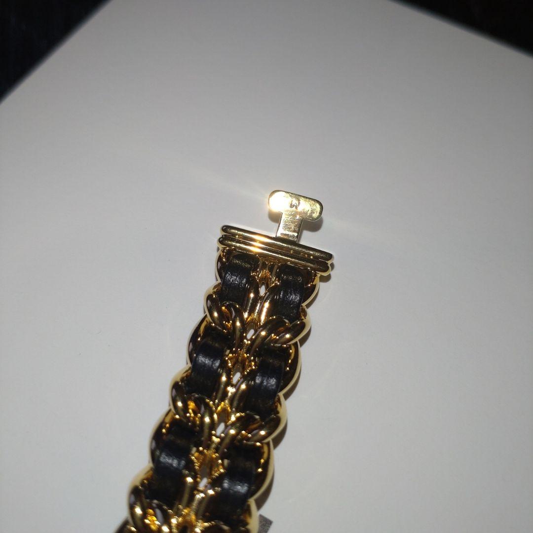 シャネル CHANEL プルミエール 時計 腕時計 Mサイズ 黒文字盤 正規品
