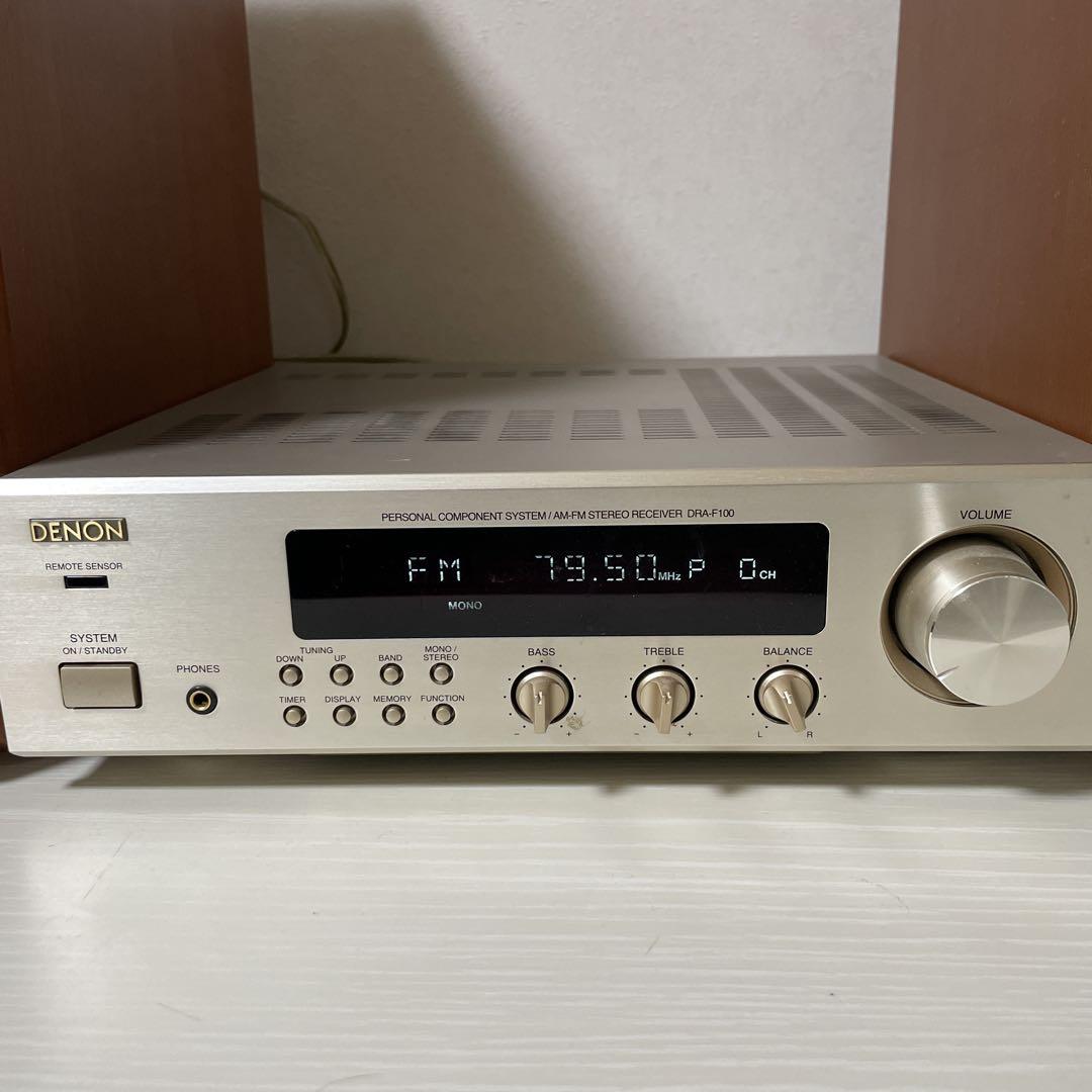 DENON DRA-F100 アンプ