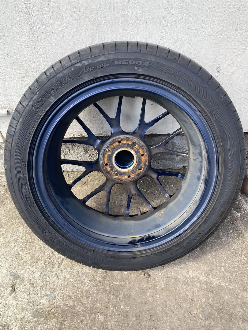 タイヤ・ホイール BBS POTENZA RE004 165/55 R15
