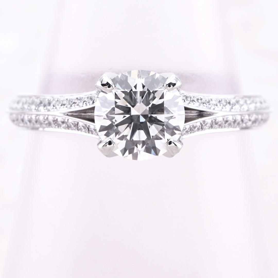 ★GRAFF★レガシー ダイヤリング 指輪 Pt950 D0.71ct