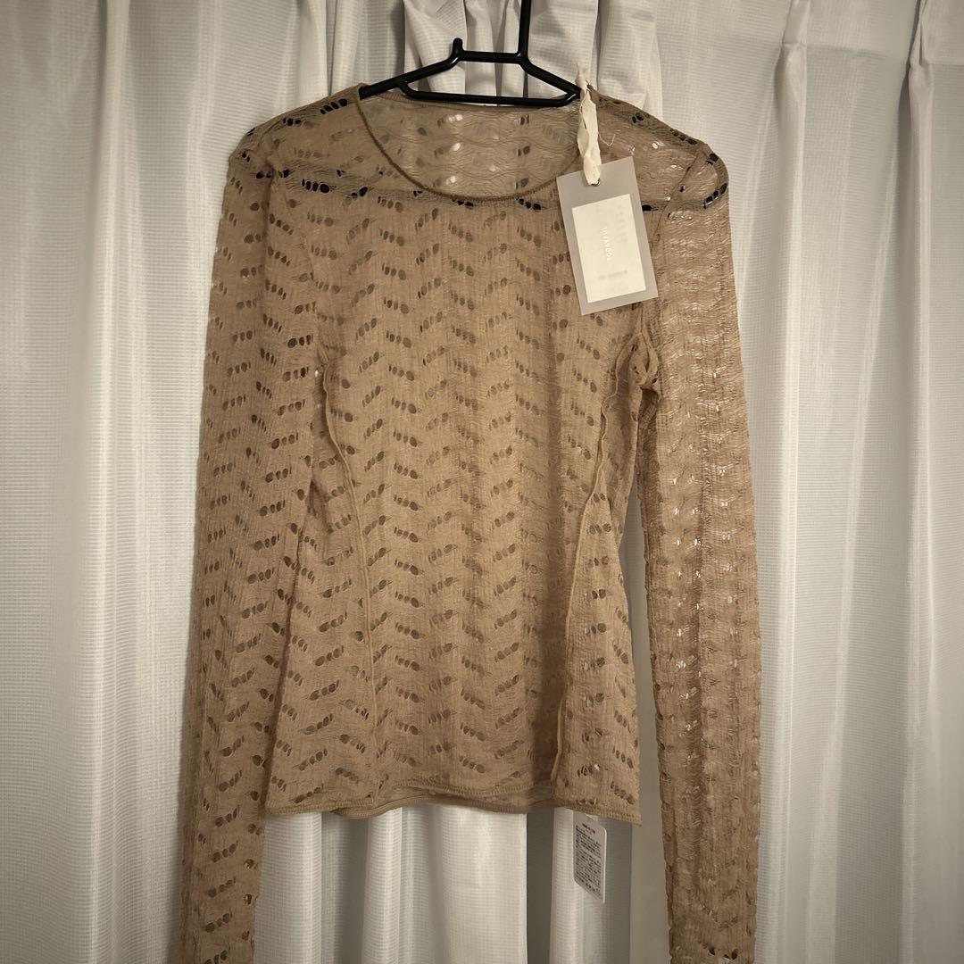 todayful 新品未使用Jacquard Long T-shirts