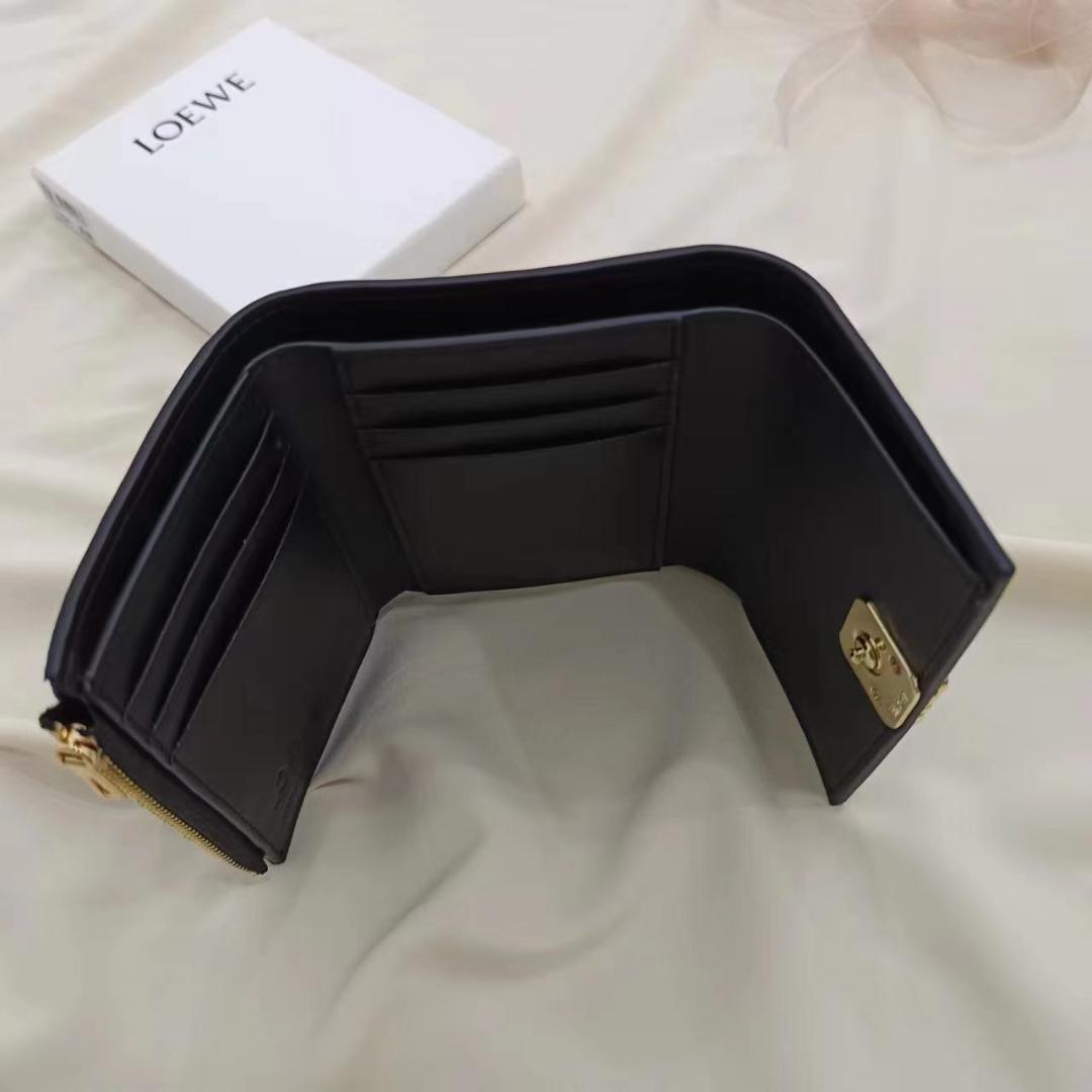 ロエベ/LOEWE 3つ折り財布 小銭入れ付き