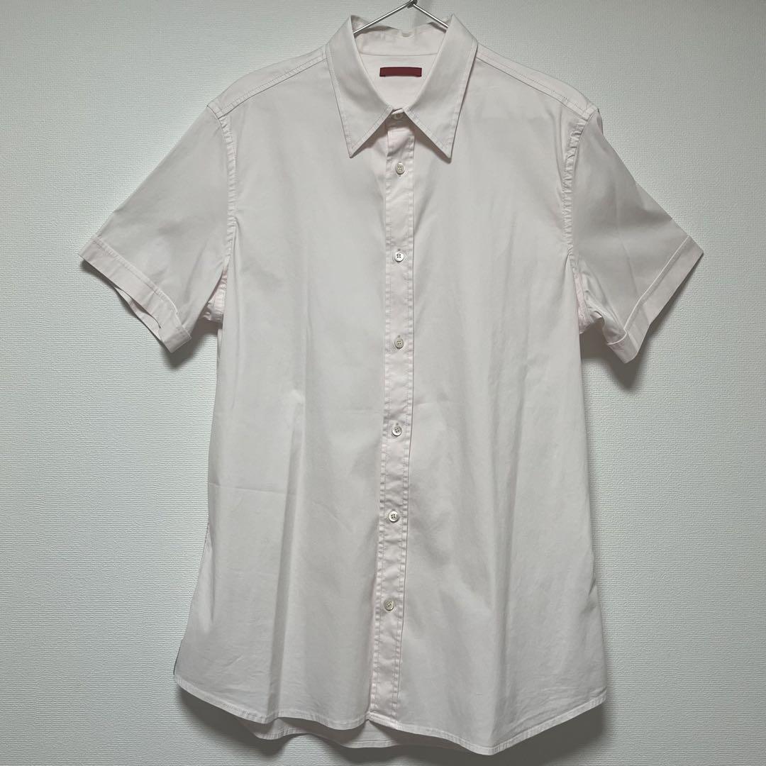 PRADA プラダ　半袖 ストレッチ シャツ　 42サイズ