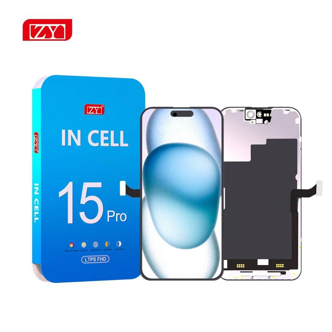 【新品】ZY INCELL FHD COF iPhone 15 PRO パネル