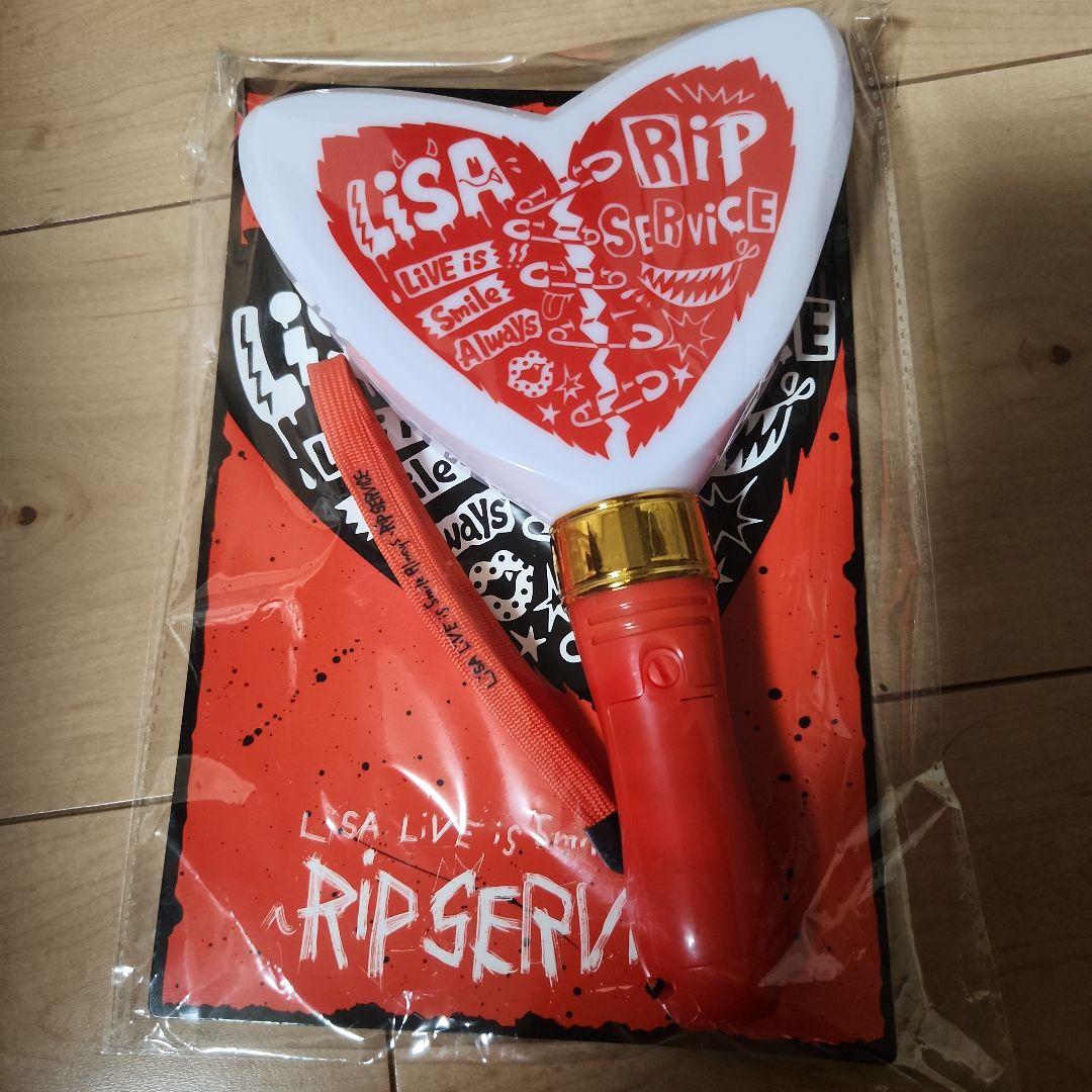 LiSA　LIP　SERVICE　ペンライト LiSA RIP SERVICE ライブ ペンライト - メルカリ