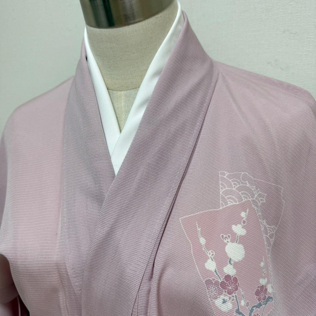 KJ1861 絽 付下げ訪問着 身丈165.5cm 洗える着物 夏着物 化繊 楽天市場】絽 訪問着（身長（cm）165 ～ 170）（レディース