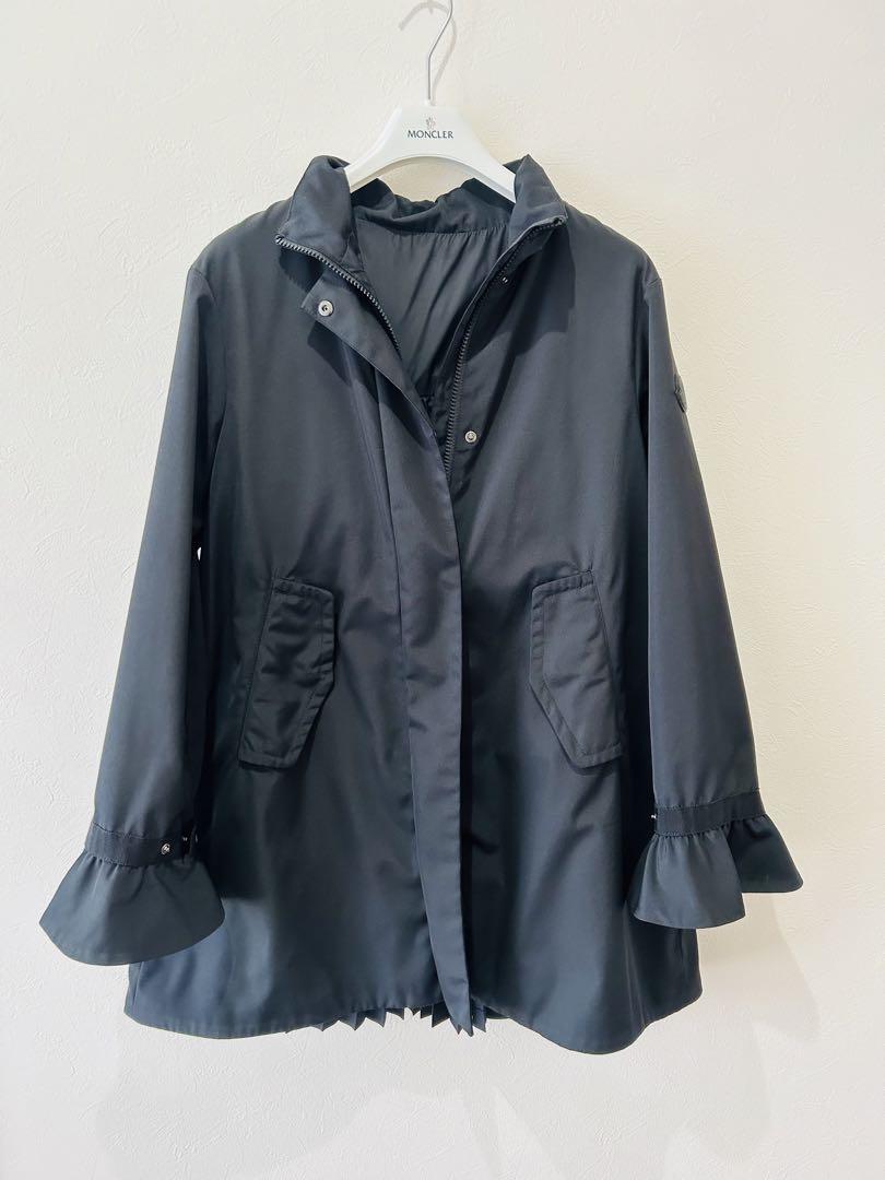 【ミニー】モンクレール ATHELAS  スプリングコート 黒 14A