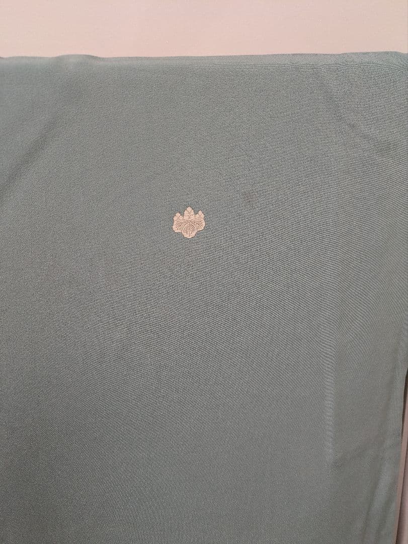 繊細な 京都 着物 正絹 訪問着 紋付 刺繍 長襦袢付き目立った傷や汚れなし 満足保障！