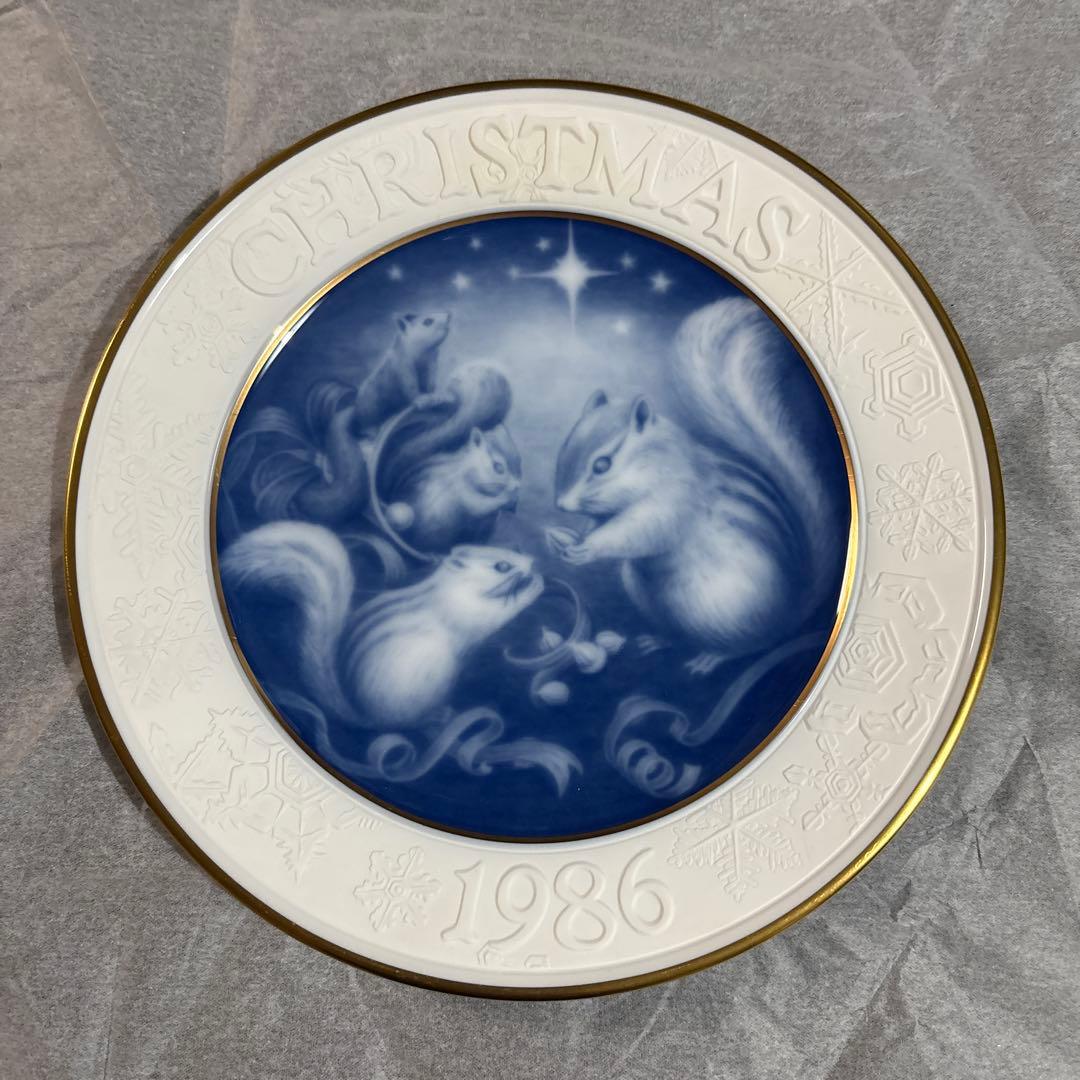 大倉陶園クリスマスプレート