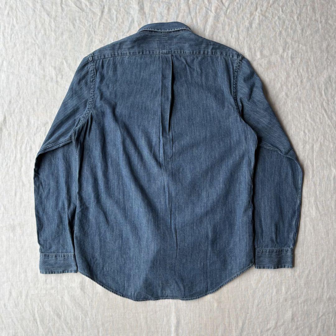 【未使用品】現行 山下智久着用 RALPH LAUREN デニムシャツ ポニー