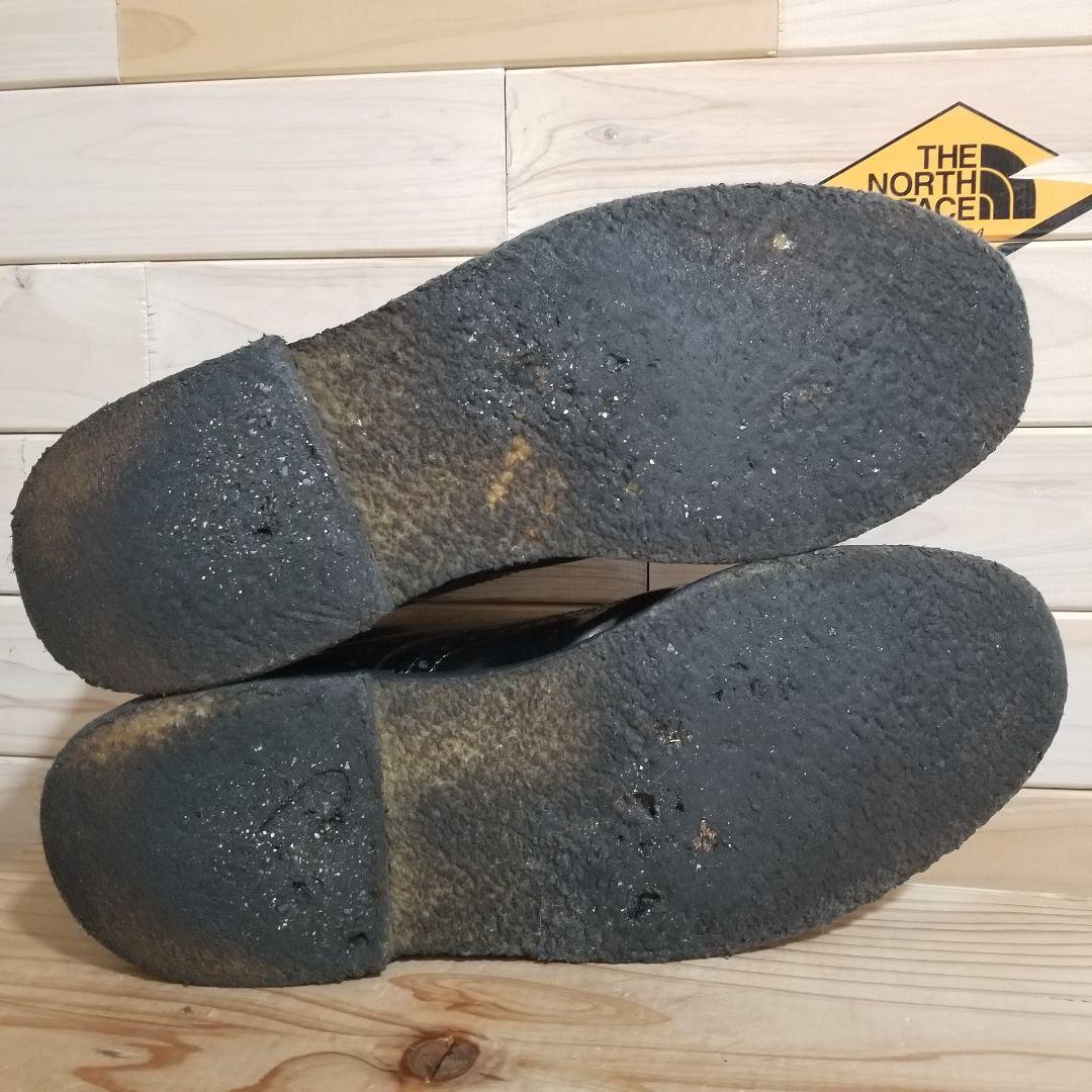 美品 ネイバーフッド エナメルレザー チャッカブーツ 28 長瀬着 メダリオン 美品 ネイバーフッド エナメルレザー チャッカブーツ 28 長瀬着 メダリオン