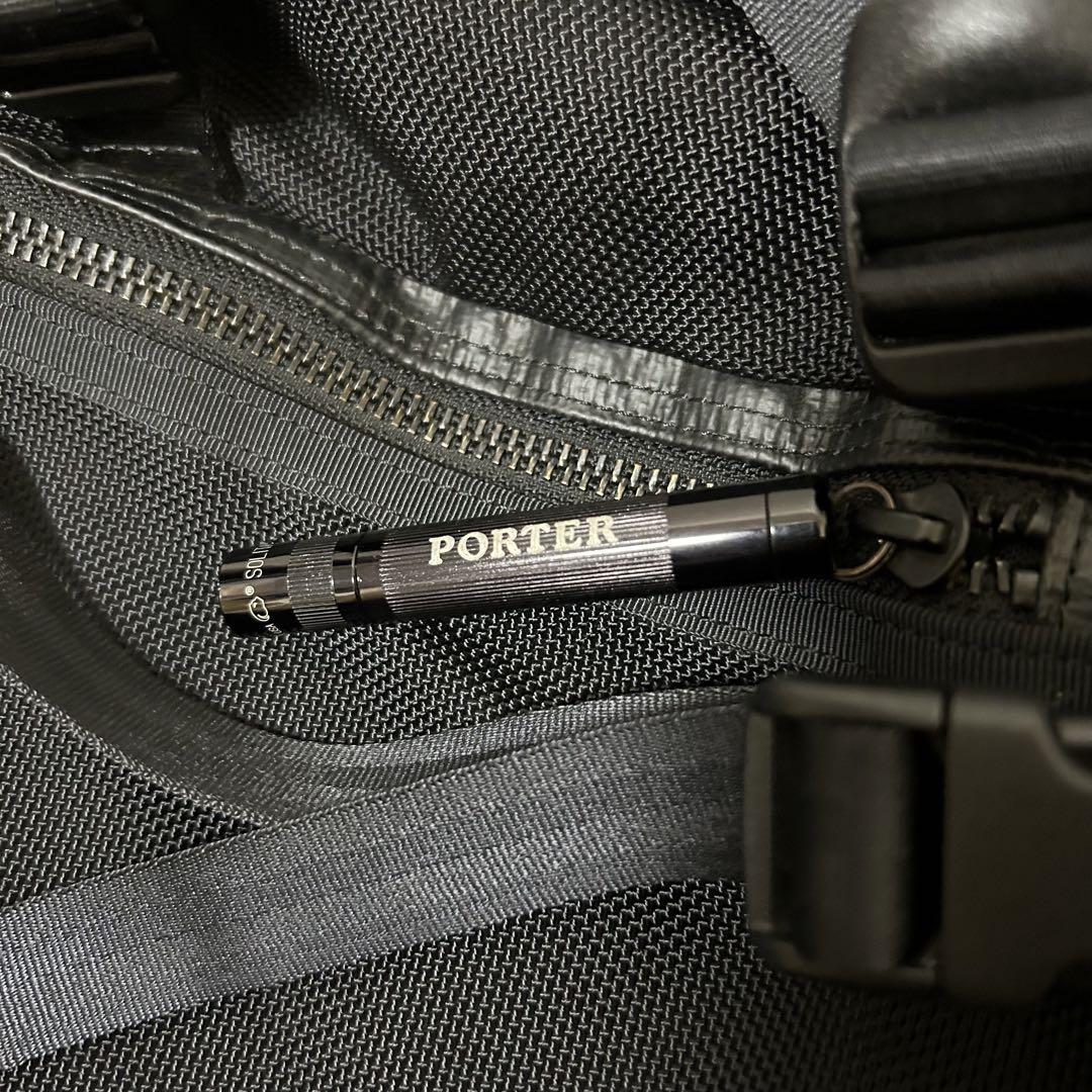 美品✨PORTER リュックサック　HEAT マウンテンリュック　ブラック