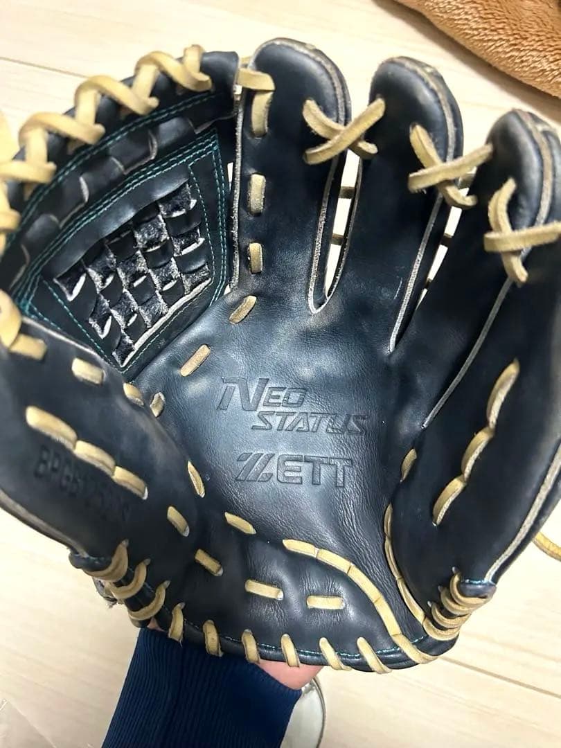 ZETT NEO STATUS 硬式野球グローブ BPG820ZAS源田モデル ZETT NEO STATUS 硬式野球グローブ BPG820ZAS源田モデル