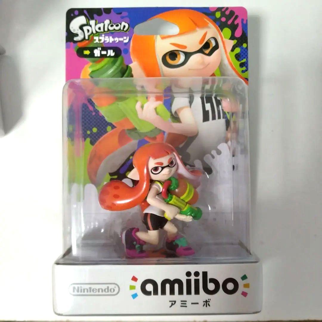 スプラトゥーン amiibo ガール・ボーイ・イカ 全3種レビュー