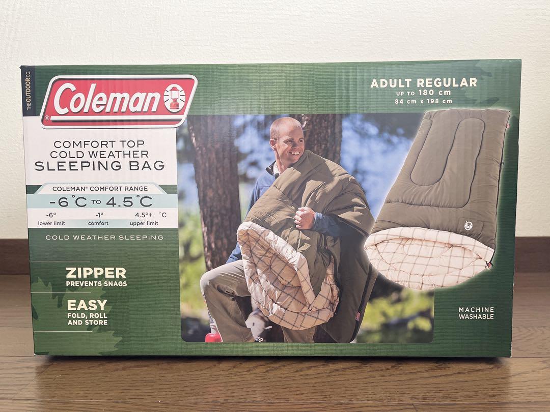寺尾Coleman シングル寝袋 ダークグリーン 寝袋（シュラフ）＆マットの通販 | アウトドア用品・キャンプ