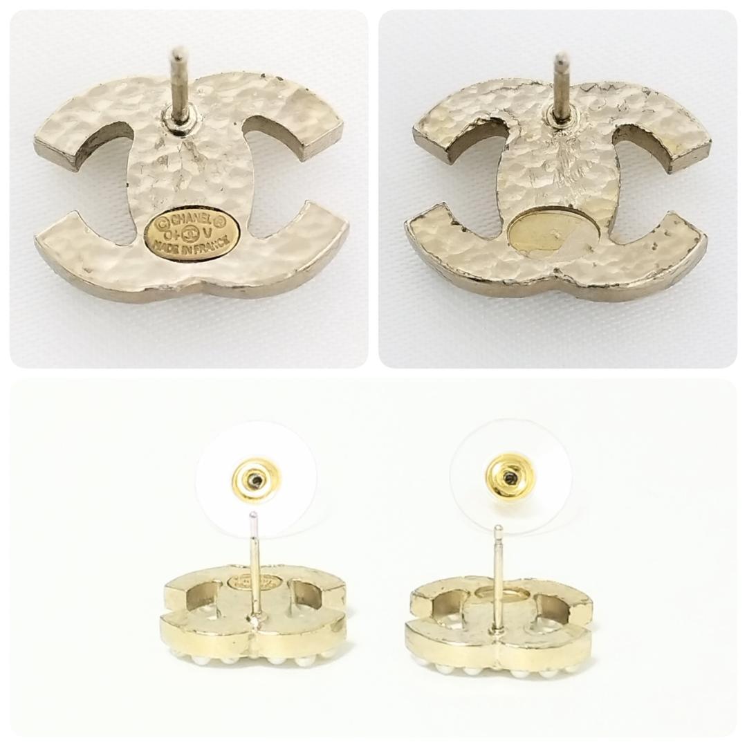 シャネル ピアス ココマーク パール 真珠 ゴールド 金 ロゴ COCO★