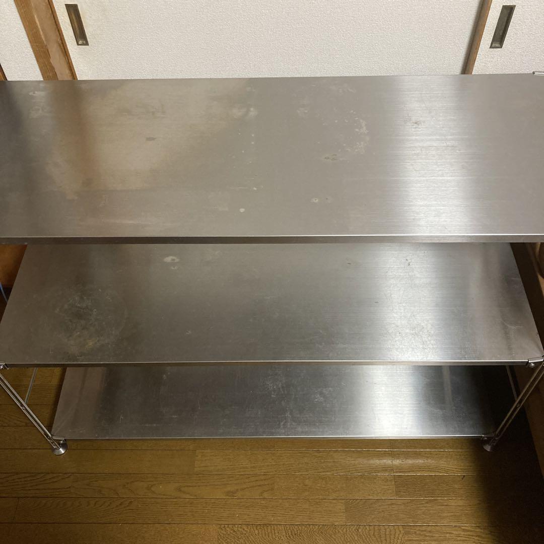 ステンレスユニットシェルフ 幅112cmタイプ