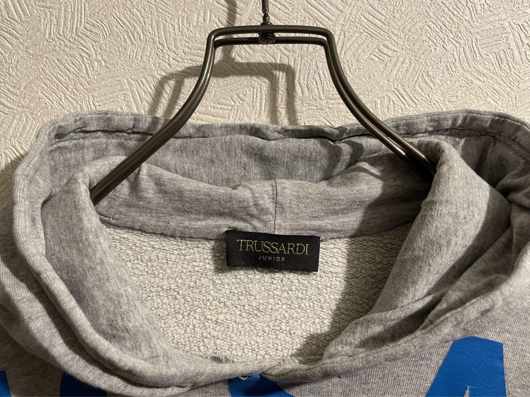 TRUSSARDI フロント ロゴ フーディ / トラサルディ パーカー