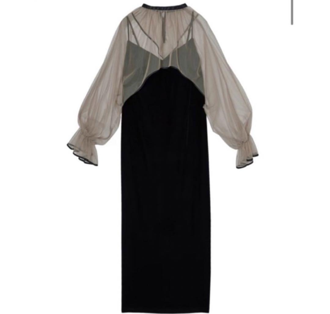 Ameri MANY WAY TULLE VEIL DRESS アメリ