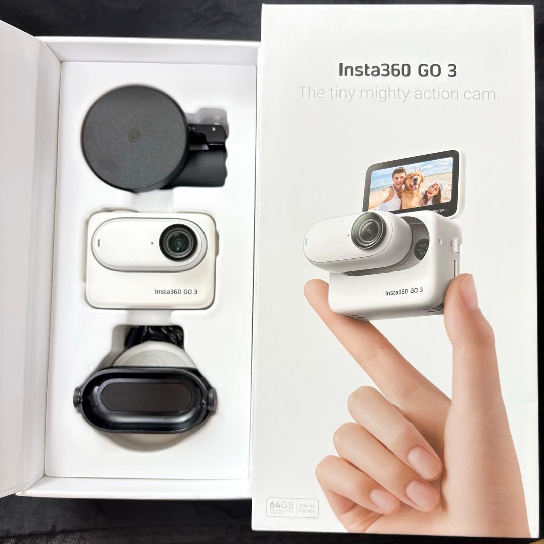 Insta360 GO3 128GB アクションカメラ 手ブレ補正 防水 Insta360 GO3 128GB アクションカメラ 手ブレ補正 防水