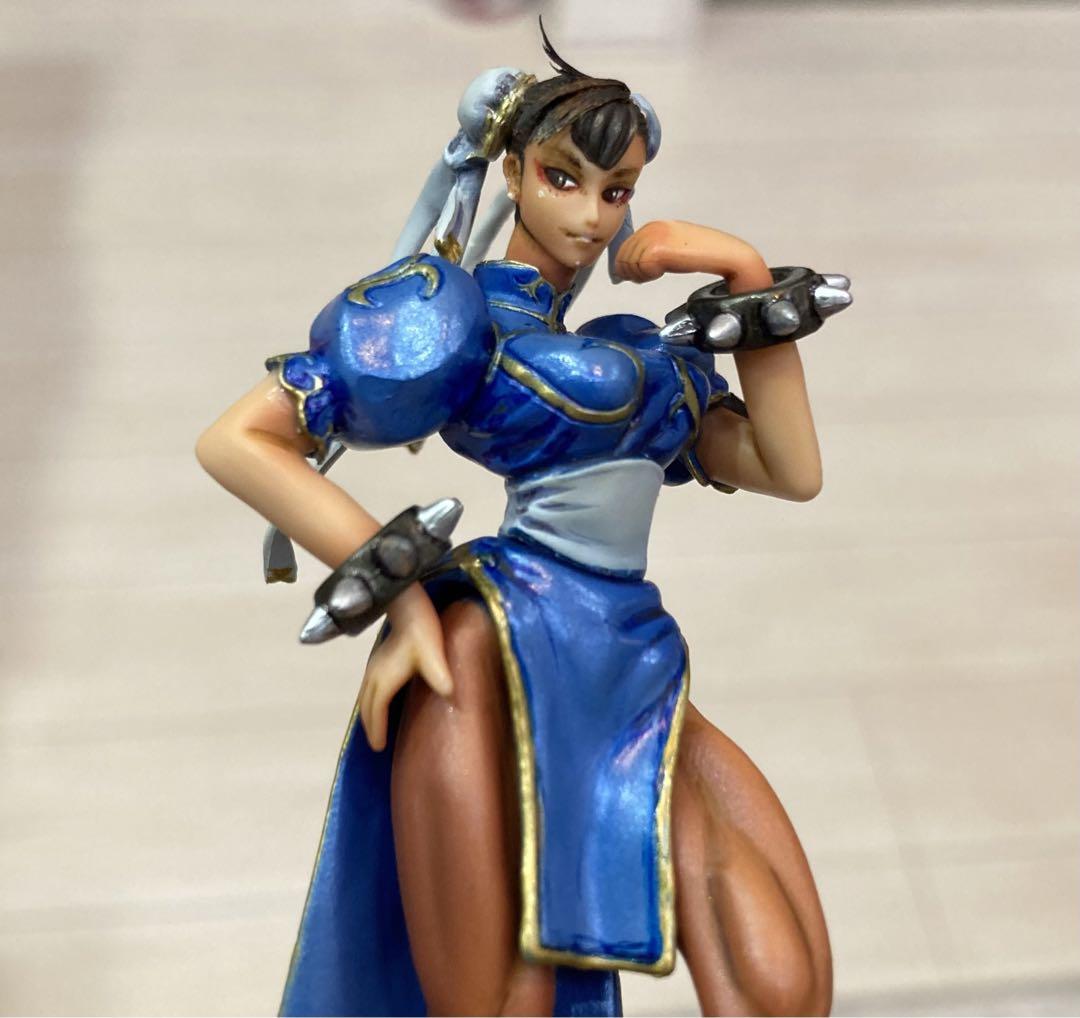 春麗 ストリートファイター リペイント カスタム フィギュア 格ゲー 超造形