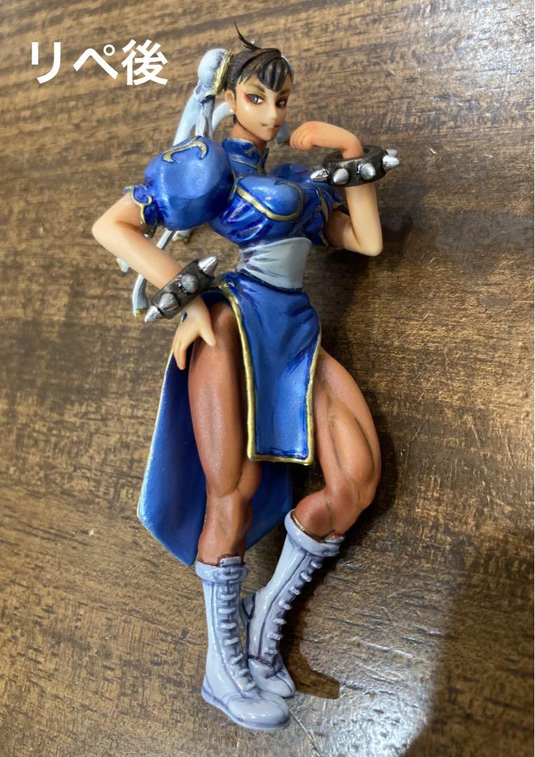 春麗 ストリートファイター リペイント カスタム フィギュア 格ゲー 超造形