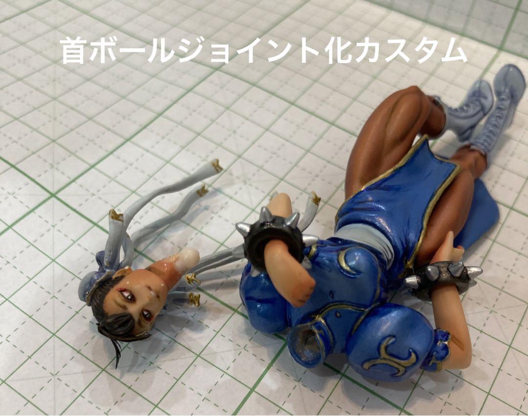 春麗 ストリートファイター リペイント カスタム フィギュア 格ゲー 超造形