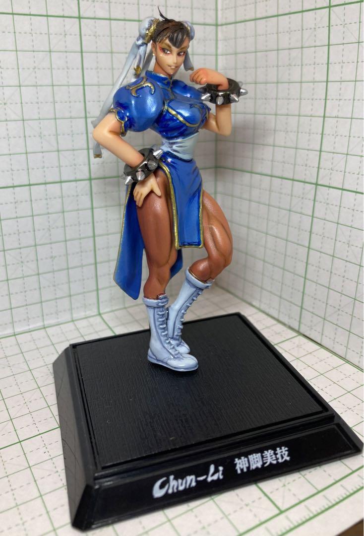 春麗 ストリートファイター リペイント カスタム フィギュア 格ゲー 超造形